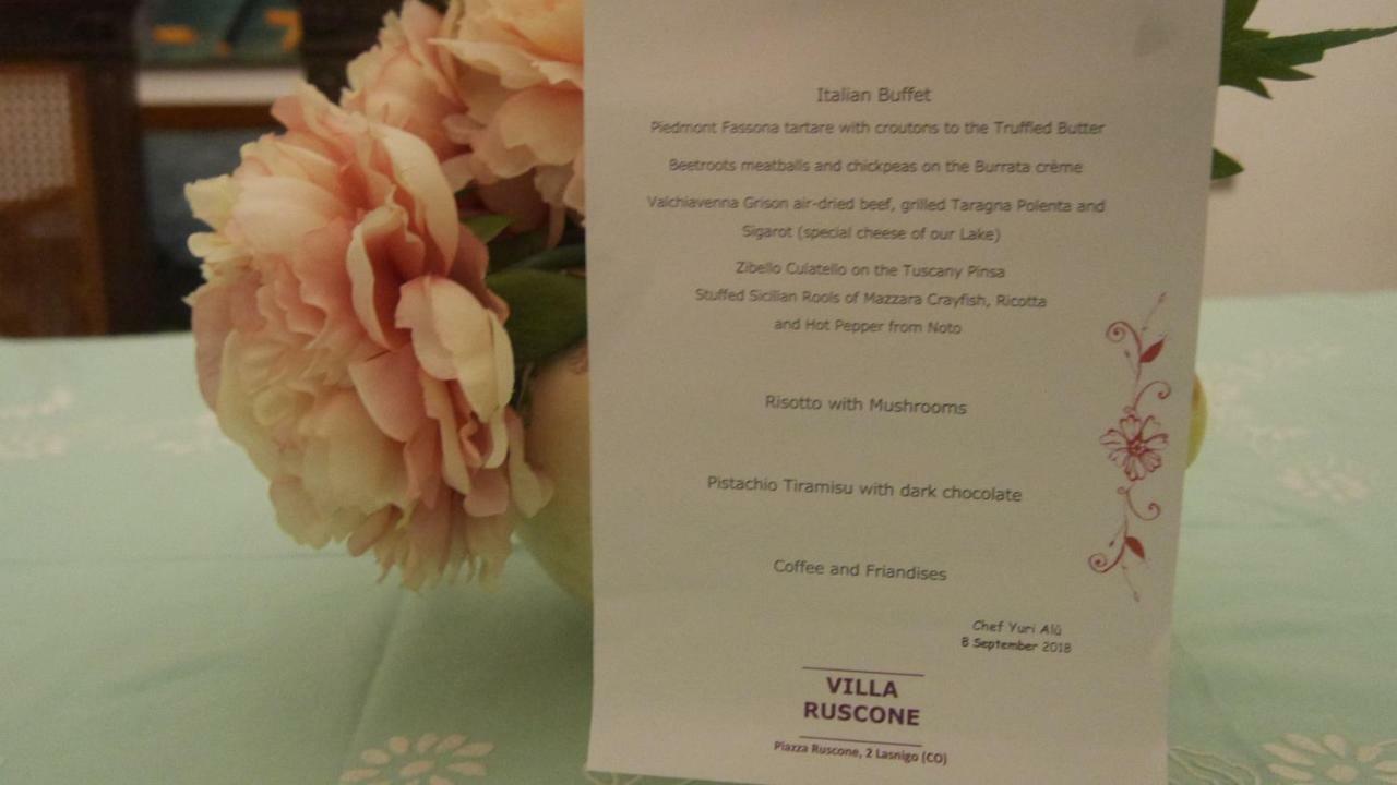 Villa Ruscone Lasnigo Exteriér fotografie